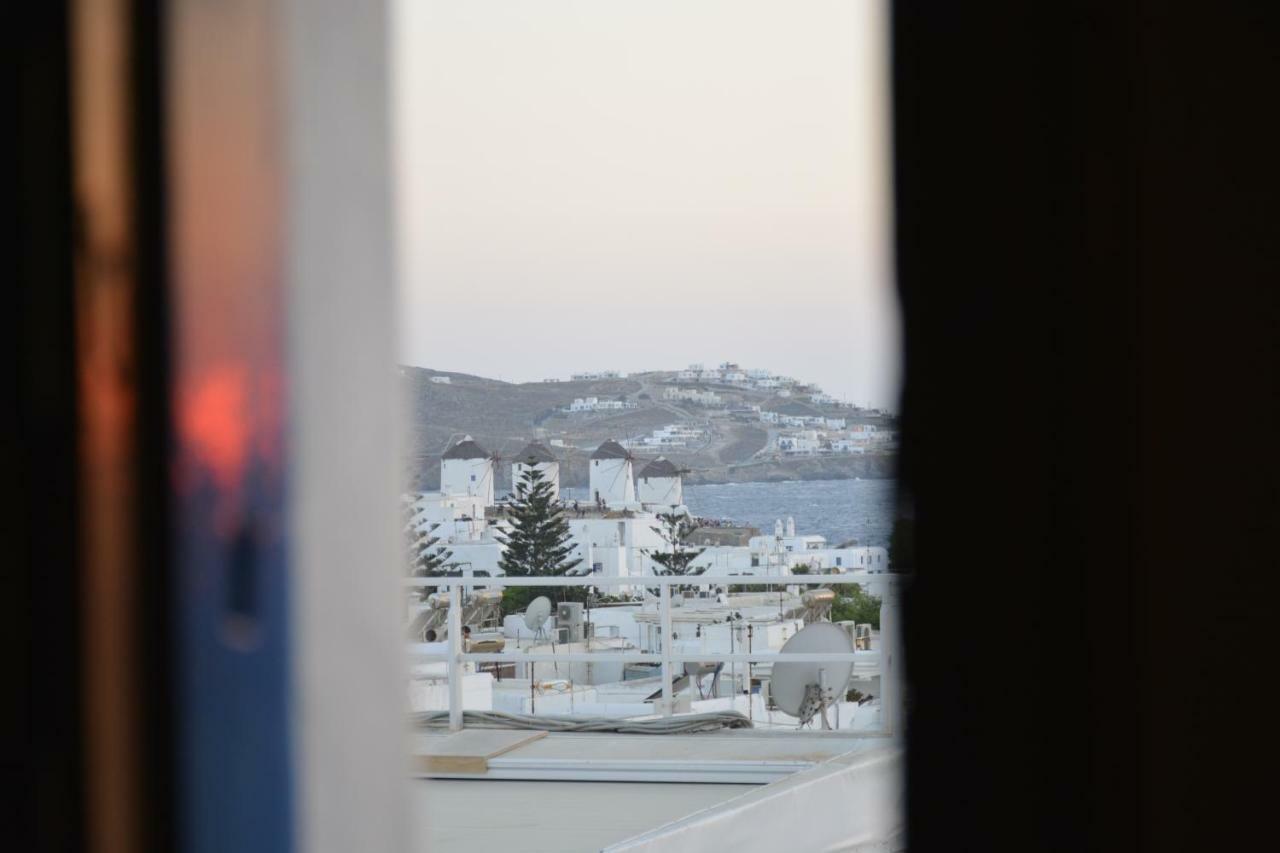 Bright & Relaxing Loft With Attic Room In The Heart Of Mykonos City Mykonos Town Exterior photo
